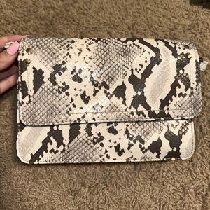 Relic Fossil Crossbody Snakeskin